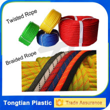 PP Polypropylene Braided Rope Multi and Mono Twisted Rope